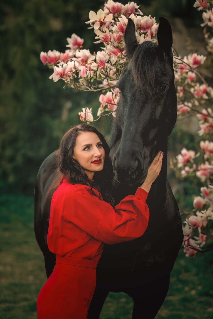 Kobieta z koniem